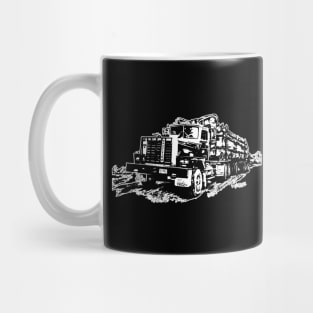 Logging Truck Mug